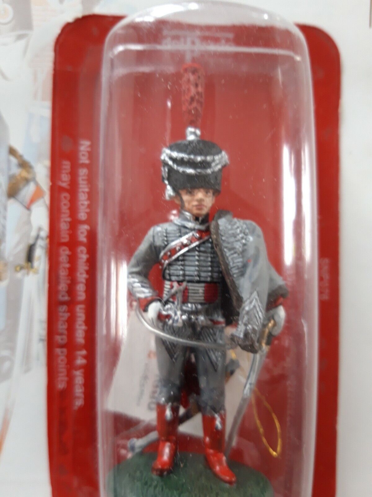 Del prado napoleon at war 69 waterloo 1:30 french 3rd hussars mib book