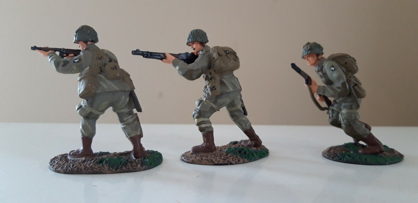 Britains 17140 ww2 u.s. 101st airborne paras paratroopers arnhem d-day boxed