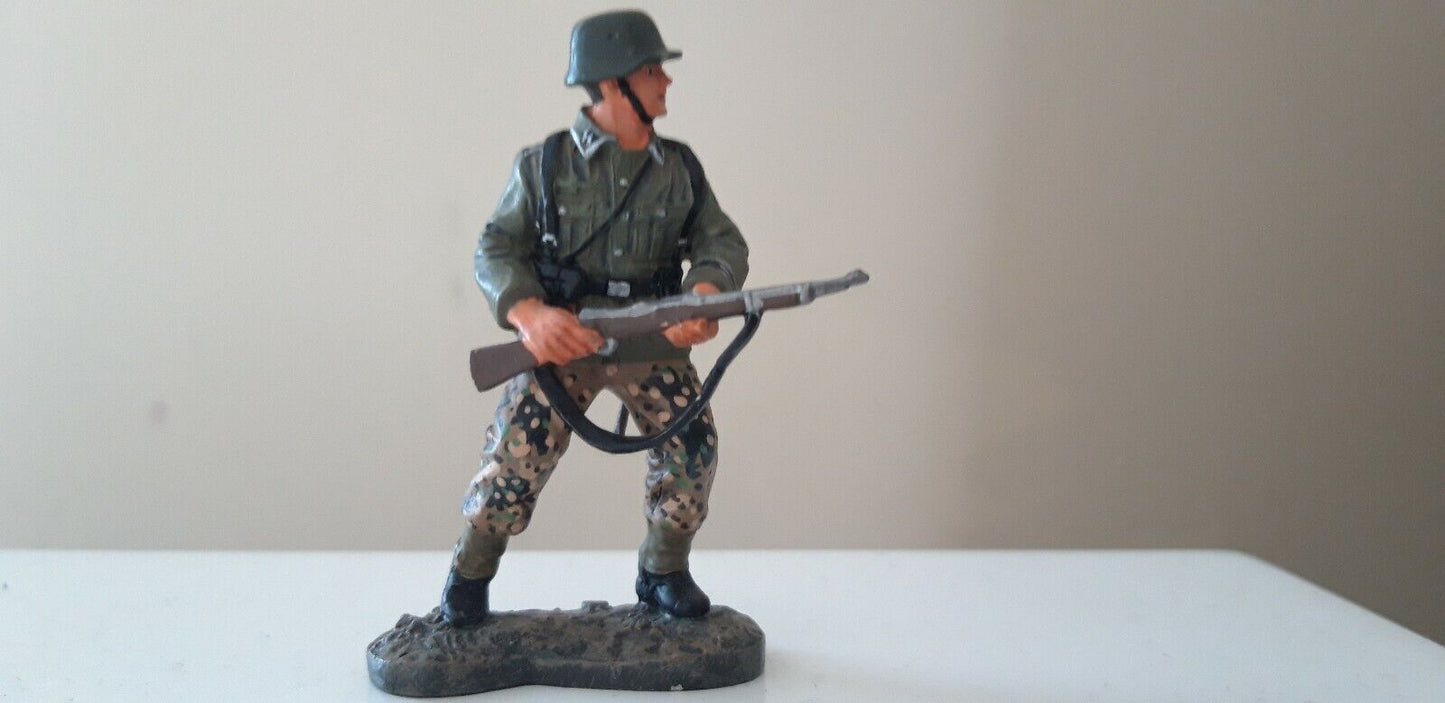 Britains metal ww2 ww1 German infantry paratroopers d-day 1:32