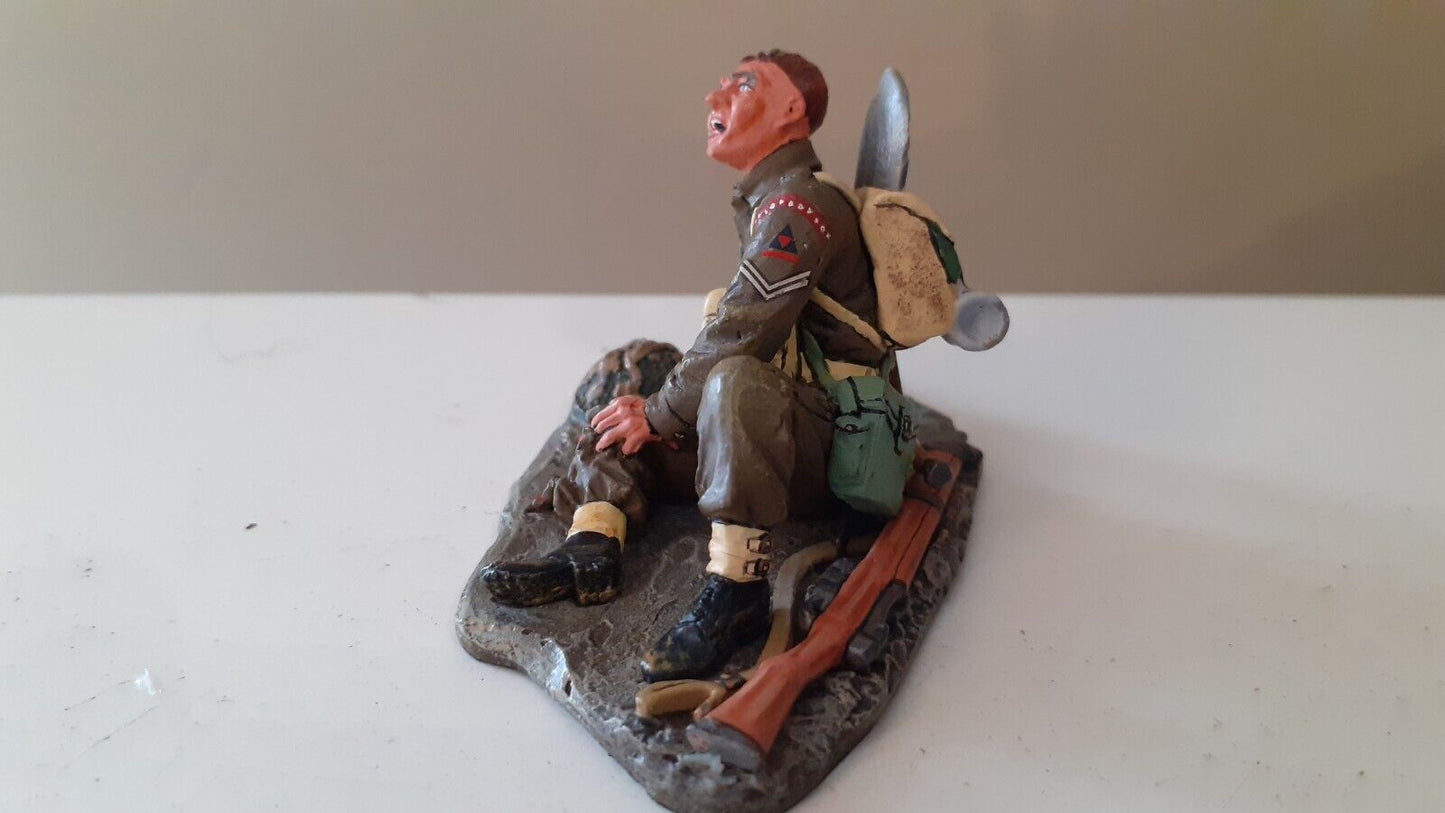 King and country ww2 d-day wounded british canadian 2009 no box dd356 w12