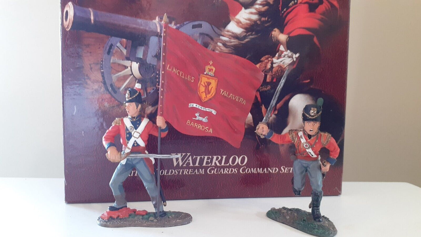 Britains 00149 coldstream guards command set B Napoleonic waterloo 1:32 boxed