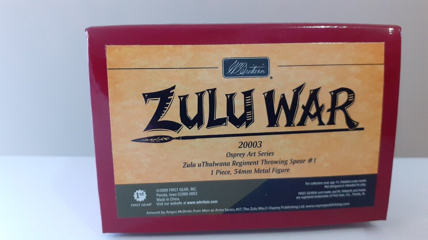 Britains 20003 Zulu wars mbonambi 2008 1:32 metal boxed b7