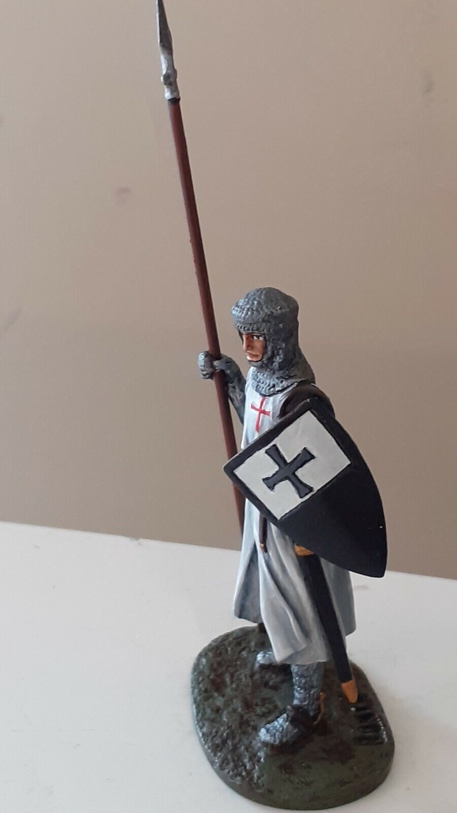 Spb crusaders hospitaller medieval templar knight 1:30 metal no box wk4