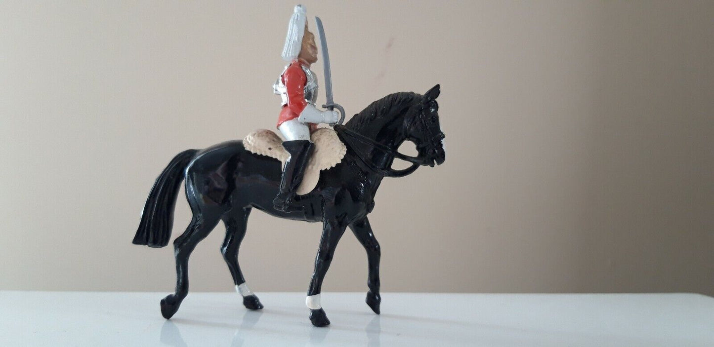 Britains ceremonial life guards 7230 band Buckingham palace 1:32 metal 1980s