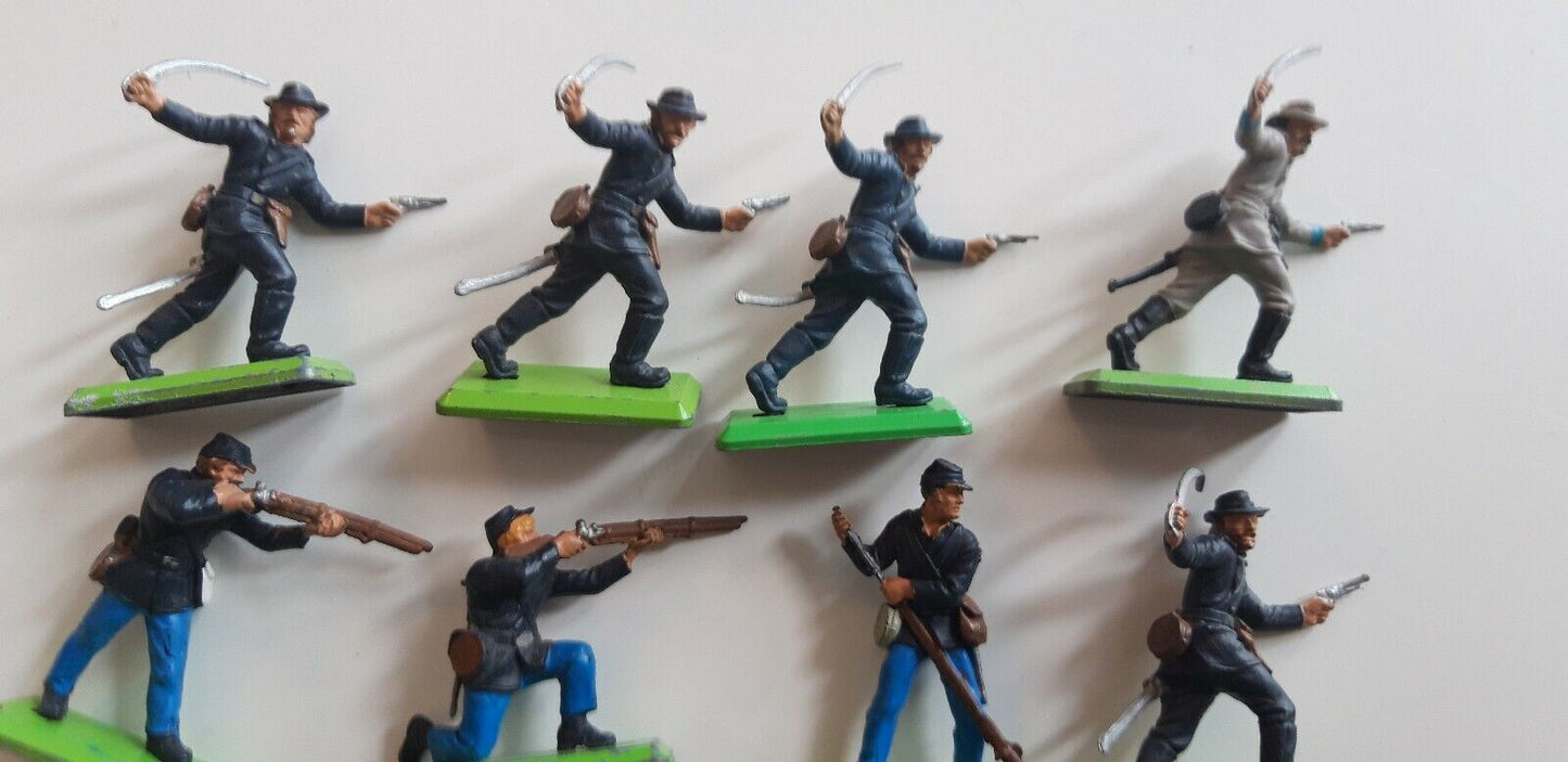 Britains deetail acw union confederate 1970s 1:32 b2