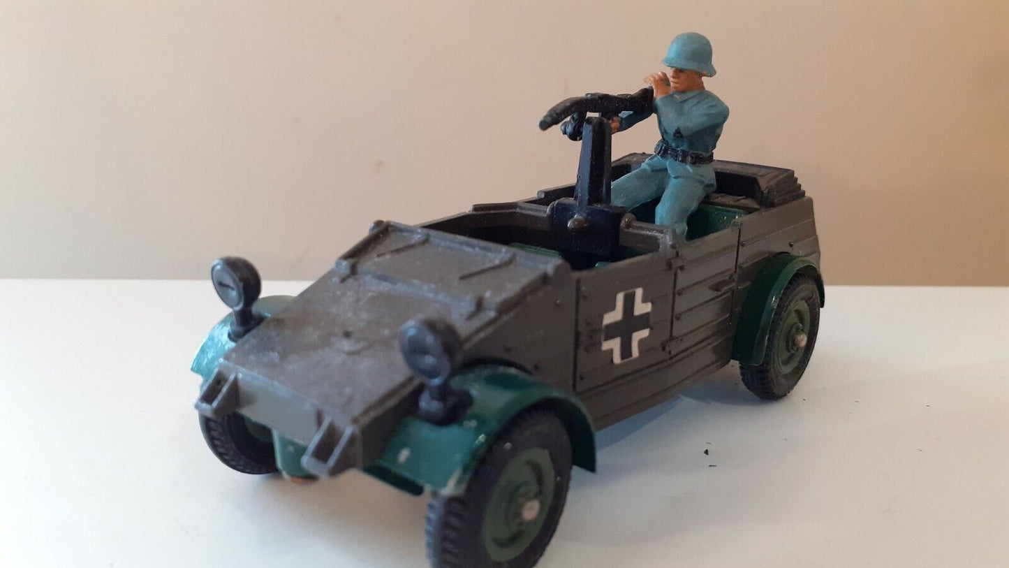 Britains deetail ww2 German afrika korps kubelwagen 1970s 1:32 b2