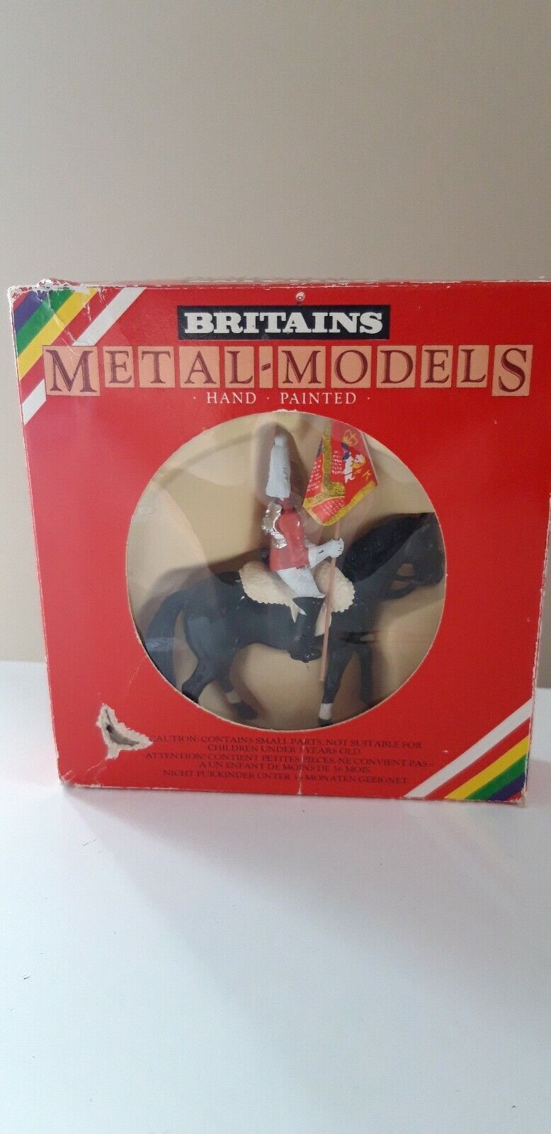 Britains 7246 ceremonial life guards band Buckingham palace 1:32 metal 1980s