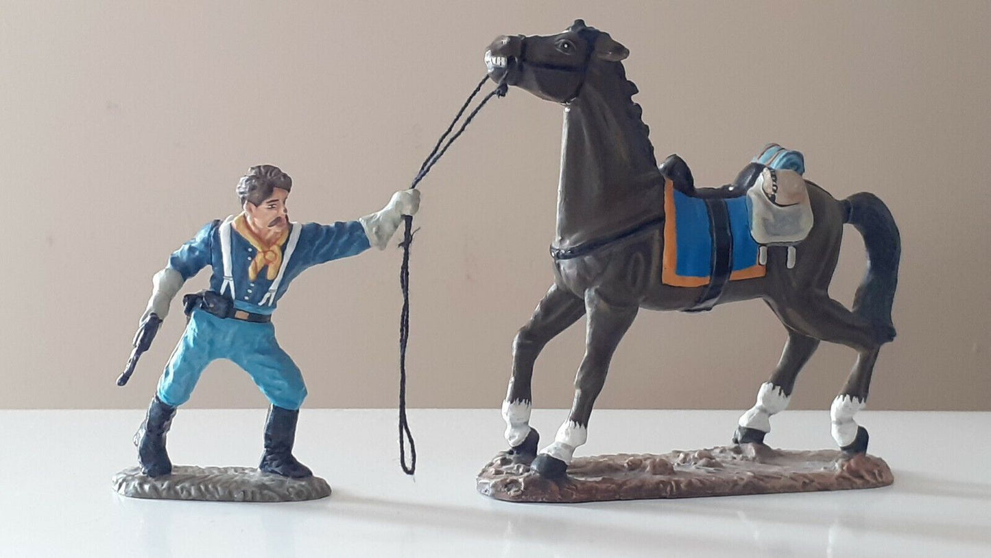 King and country real wild west rough riders 7th cavalry no box 1:30 trw177 w9