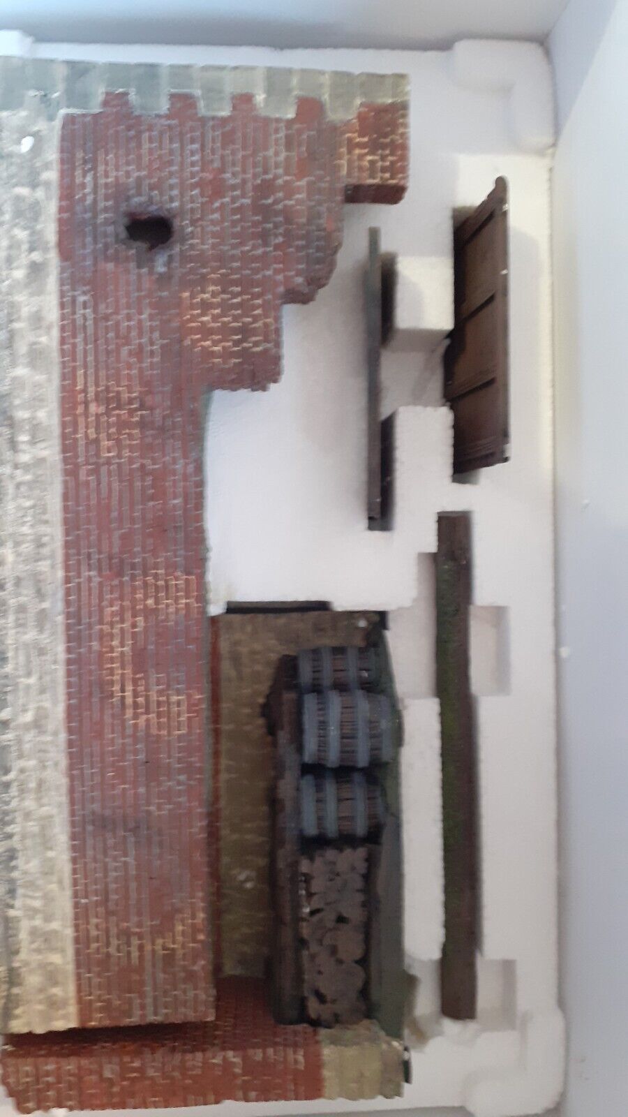 Britains 00148 hougoumont noŕth gate diorama Napoleonic waterloo 1:32 boxed