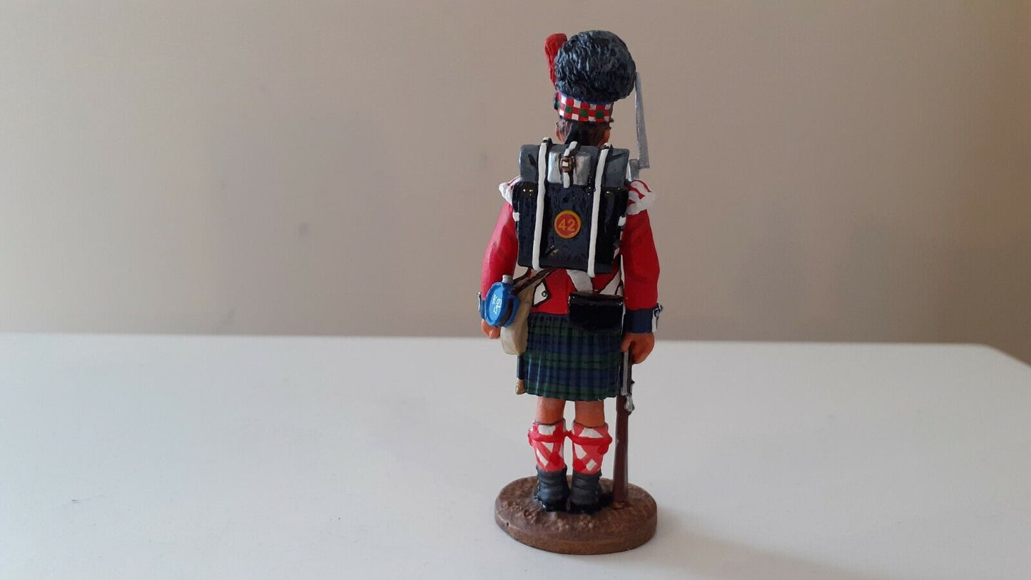 King and country Waterloo black watch 42nd Highland boxed 1:30 na36 bb1
