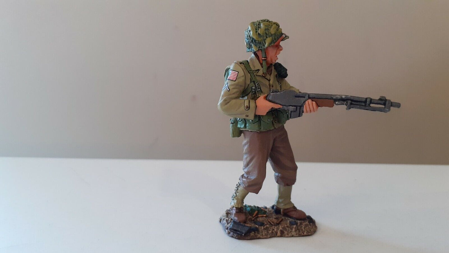 King and country Ww2 us army airborne d-day dd92 b.a.r 2007 no box 1:30