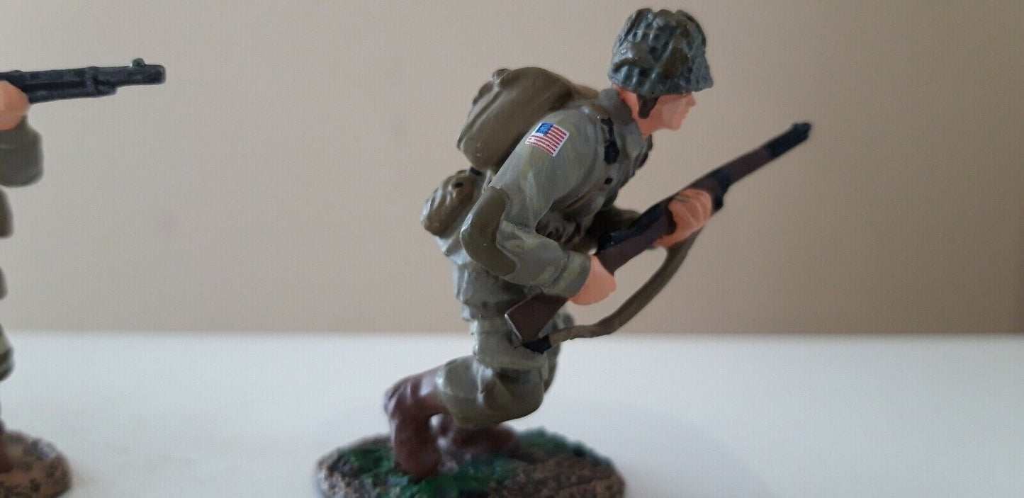 Britains 17140 ww2 u.s. 101st airborne paras paratroopers arnhem d-day boxed