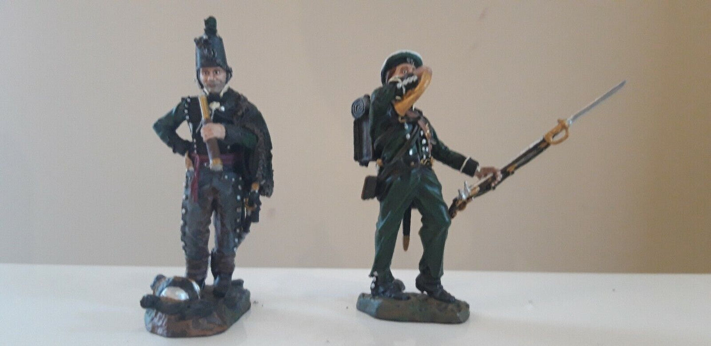 Collectors showcase waterloo Napoleonic hougoumont 95th rifles boxed cs00321