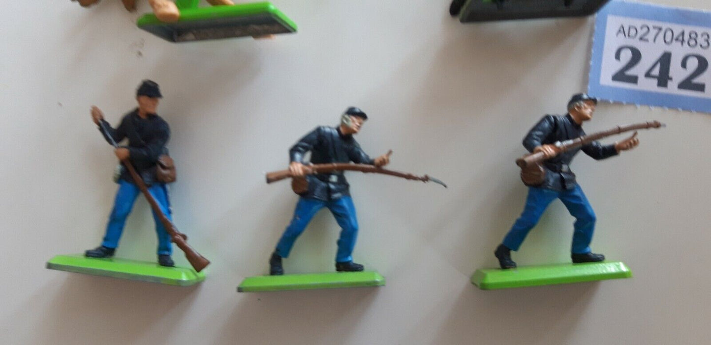 Britains deetail acw confederate union 1970s 1:32
