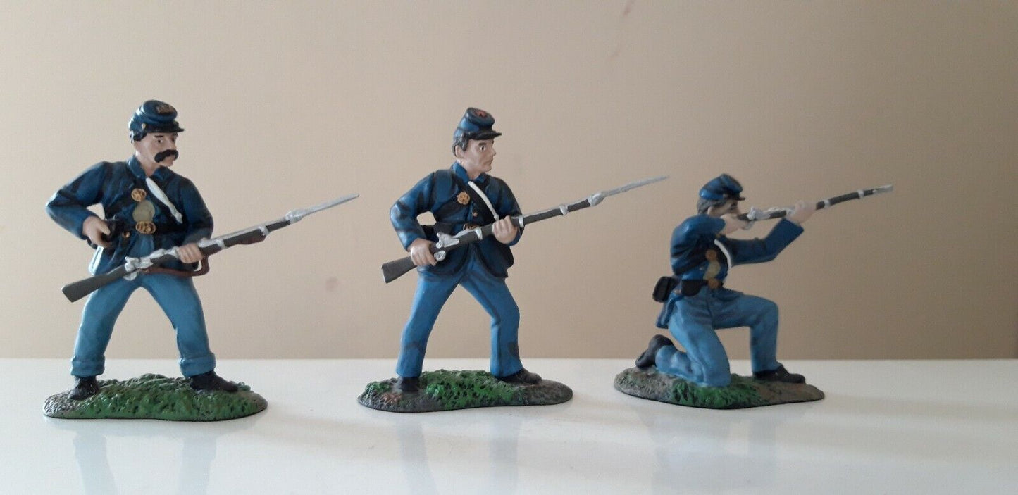 Britains 17015 acw union infantry Pennsylvania boxed