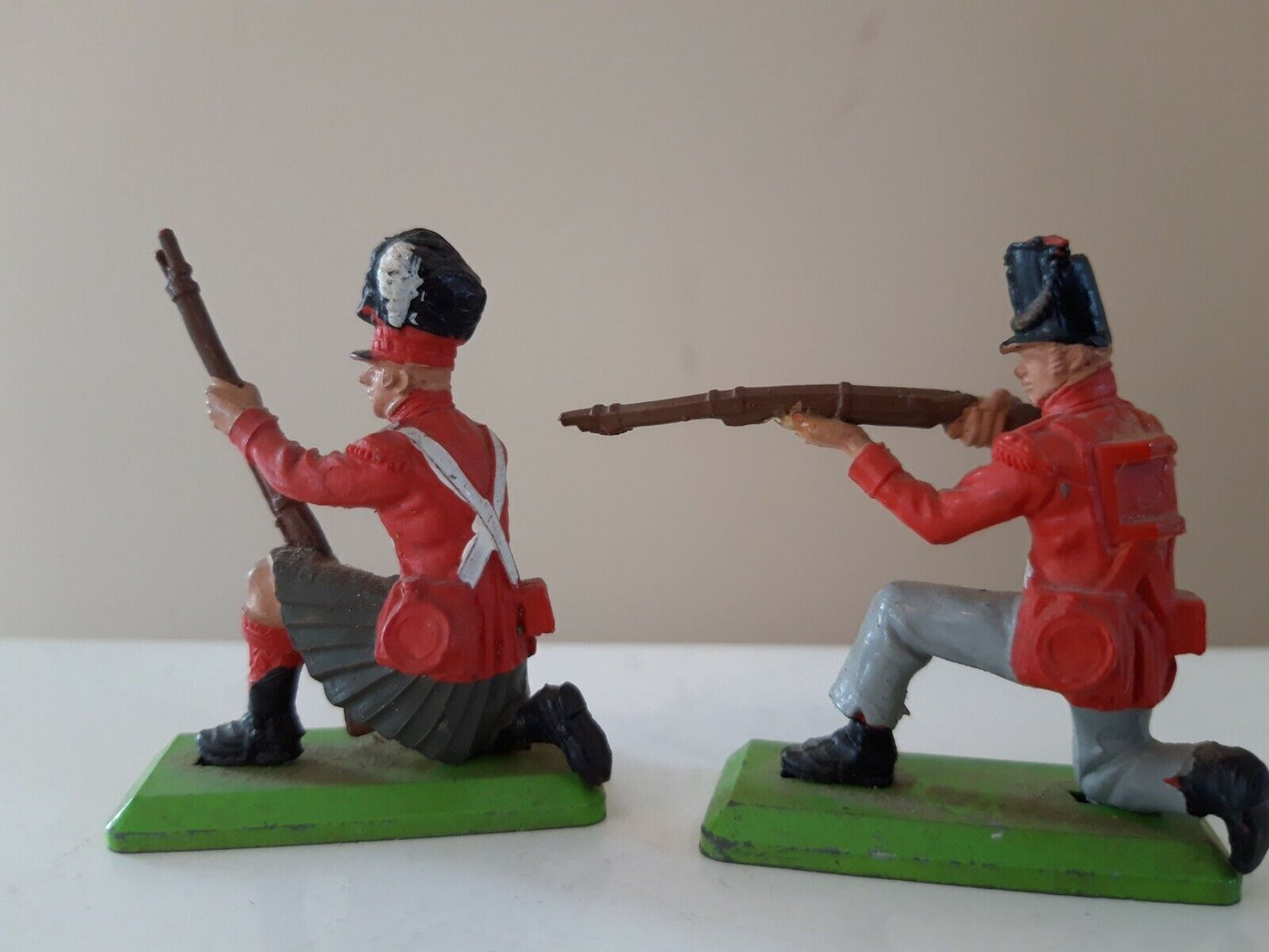 Britains deetail waterloo british infantry 1970s 1:32