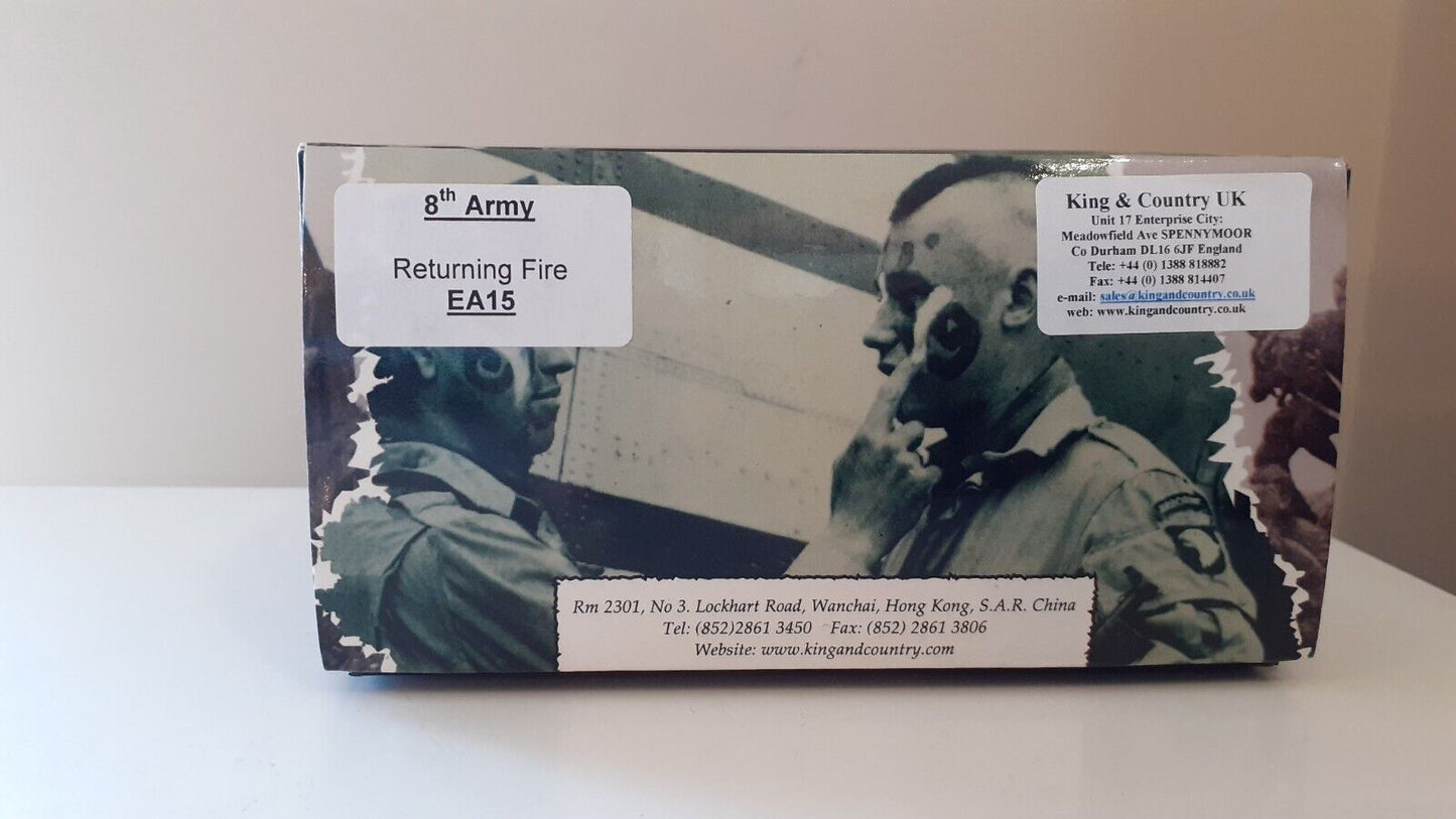 king and country ea15 ww2 british 8th army desert rats 1:30 metal boxed 2009 s150