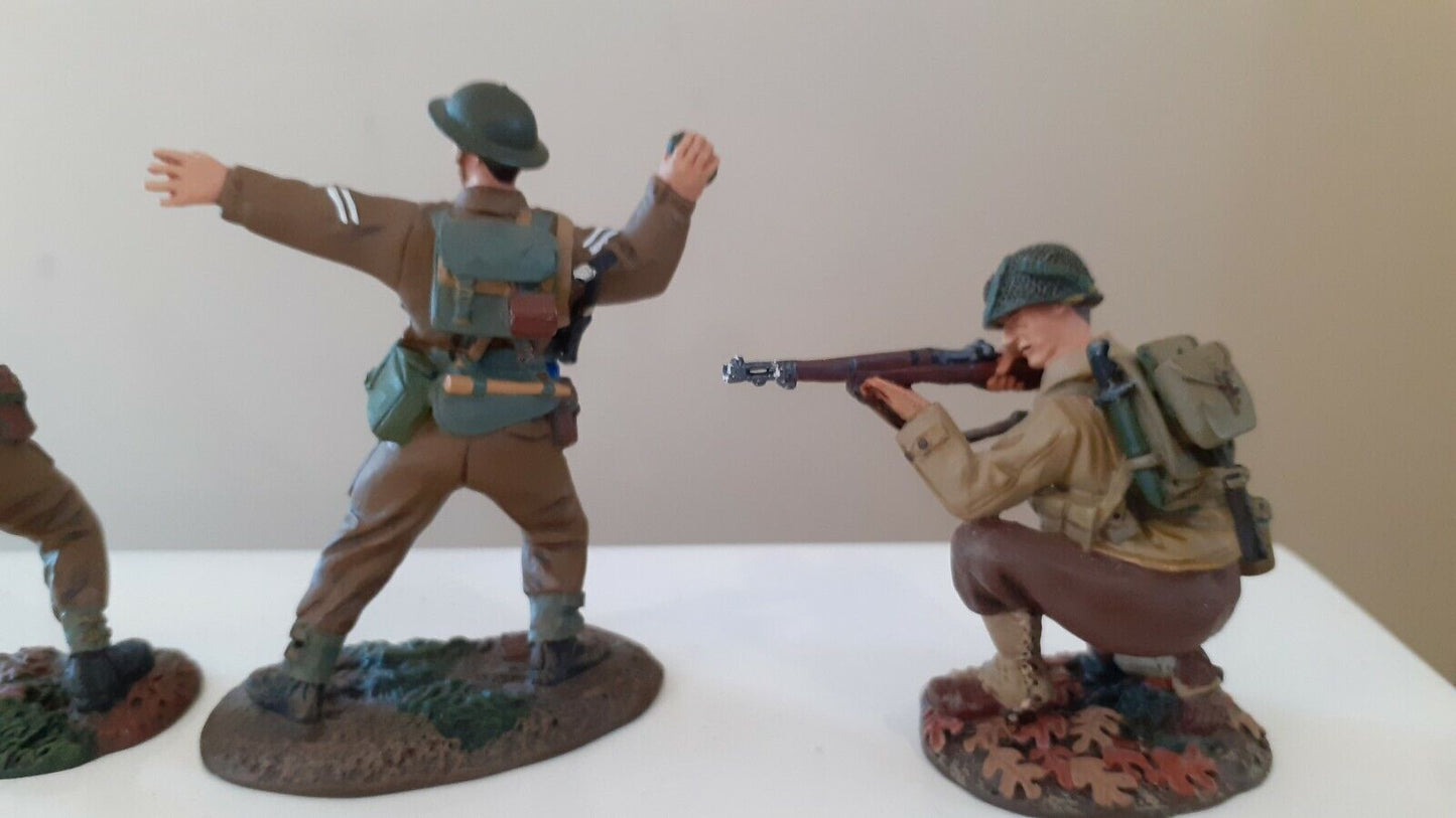 Britains ww2 british Canadian infantry paras Normandy d-day 1:32