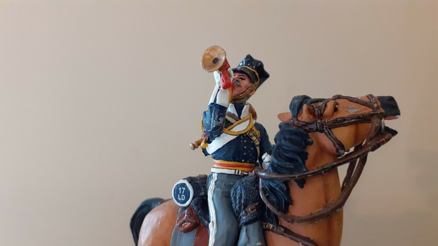 King and country crimean war crw01 17th lancers charge of light brigade no box