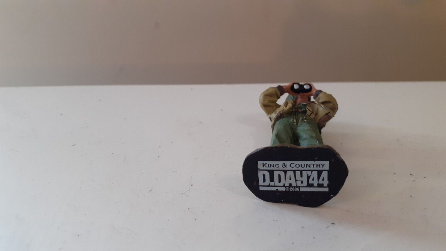 King and country ww2 us army tank commander 2010 no box dd067 dd67 w12