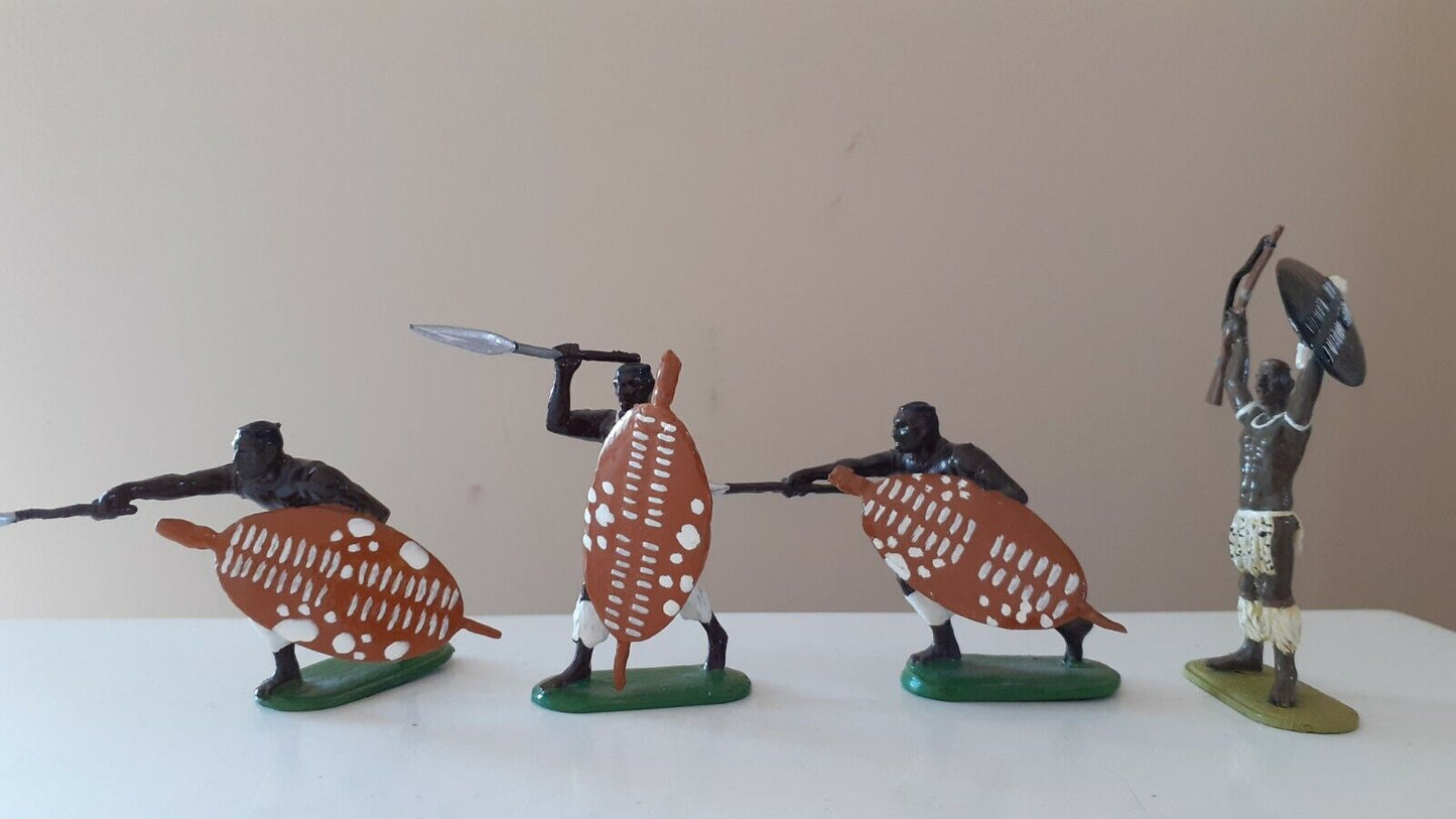 Hinchcliffe Zulu wars rorkes drift assegai 1:32 metal