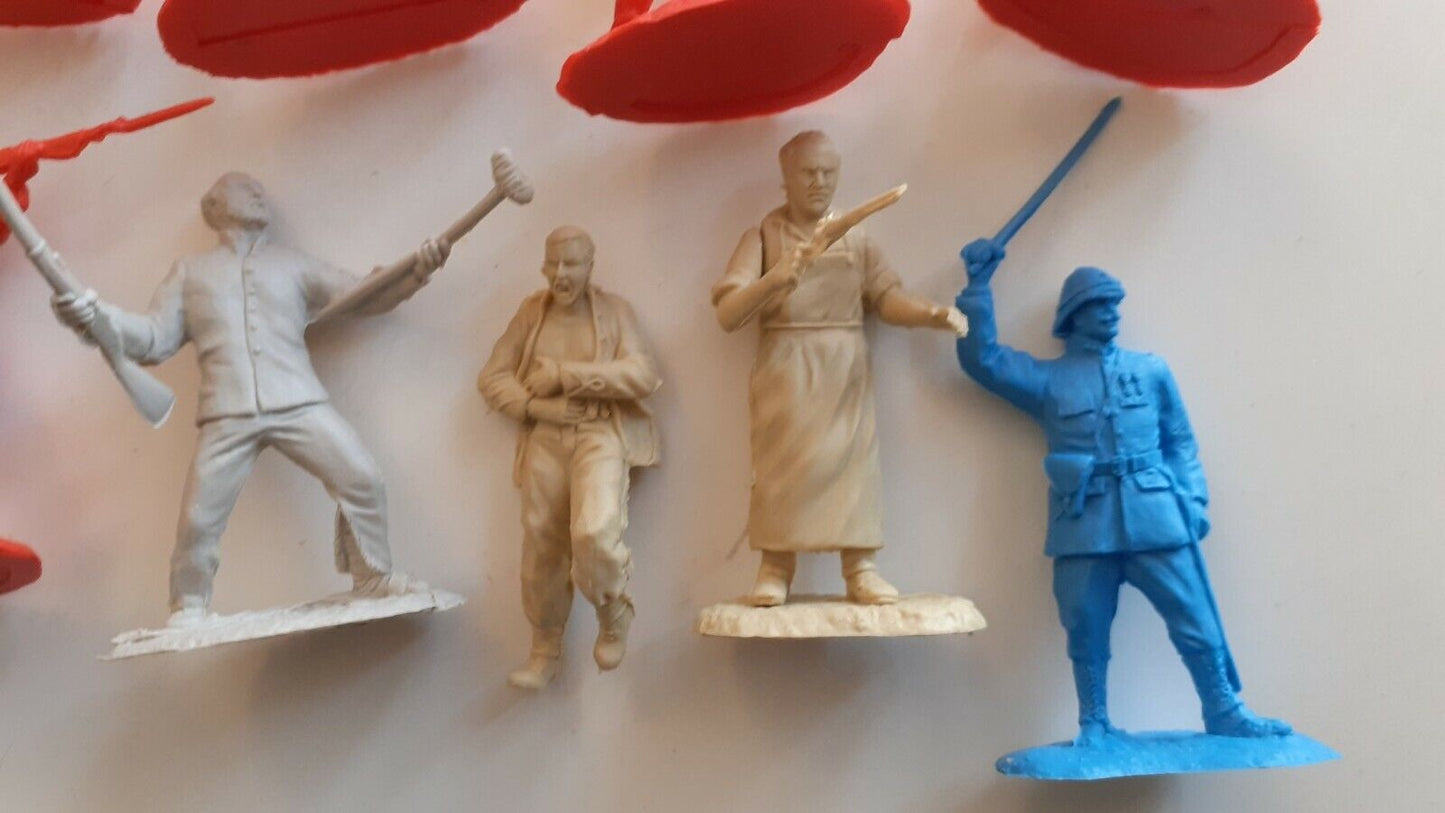 conte plastic zulu wars 24th foot British infantry rorkes drift 1:32 2000 b6