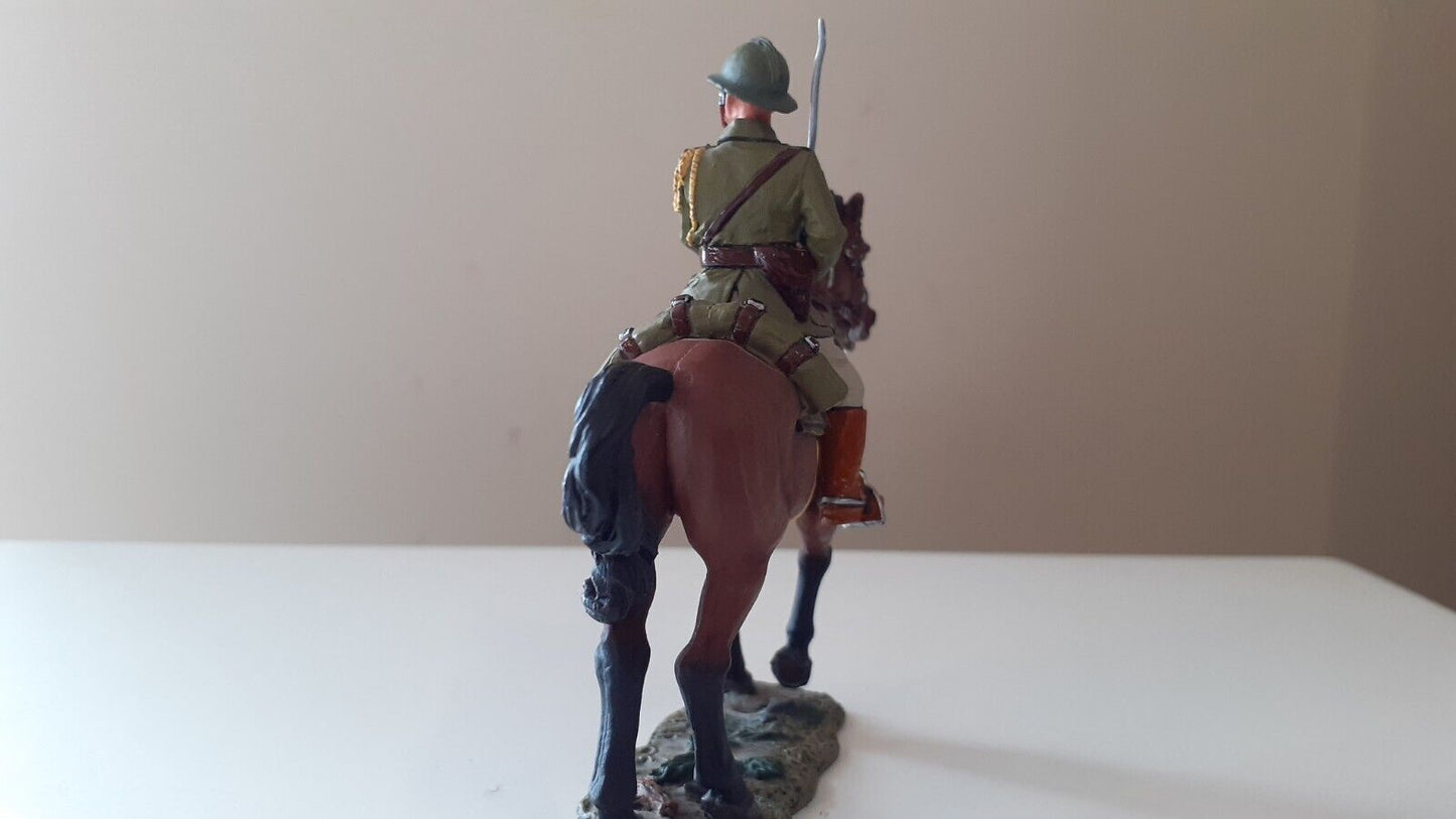 King and country ww1 ww2 french cavalry officer boxed 1:30 fob13 s3