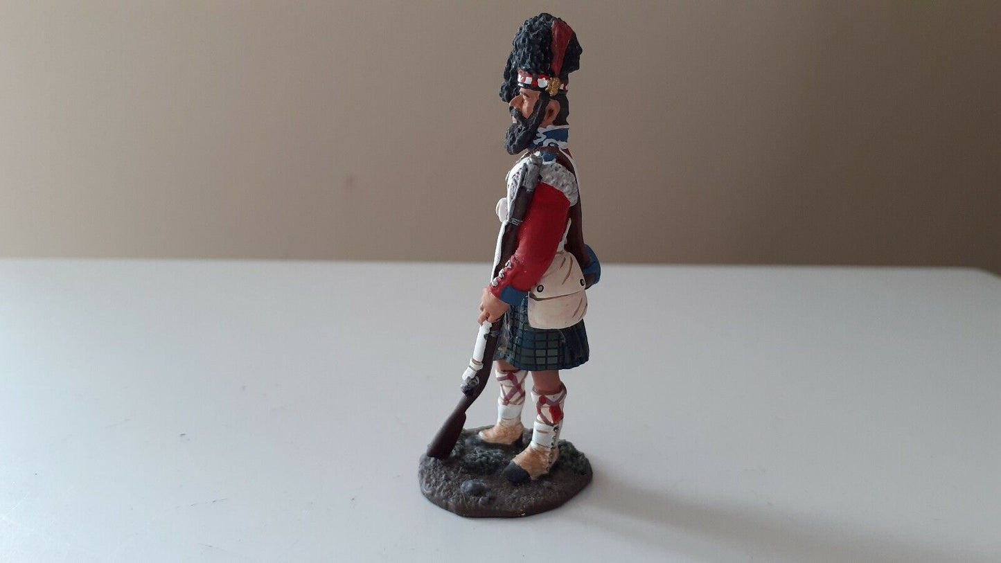 Britains 10001 museum collection black crimean war Highlander metal boxed