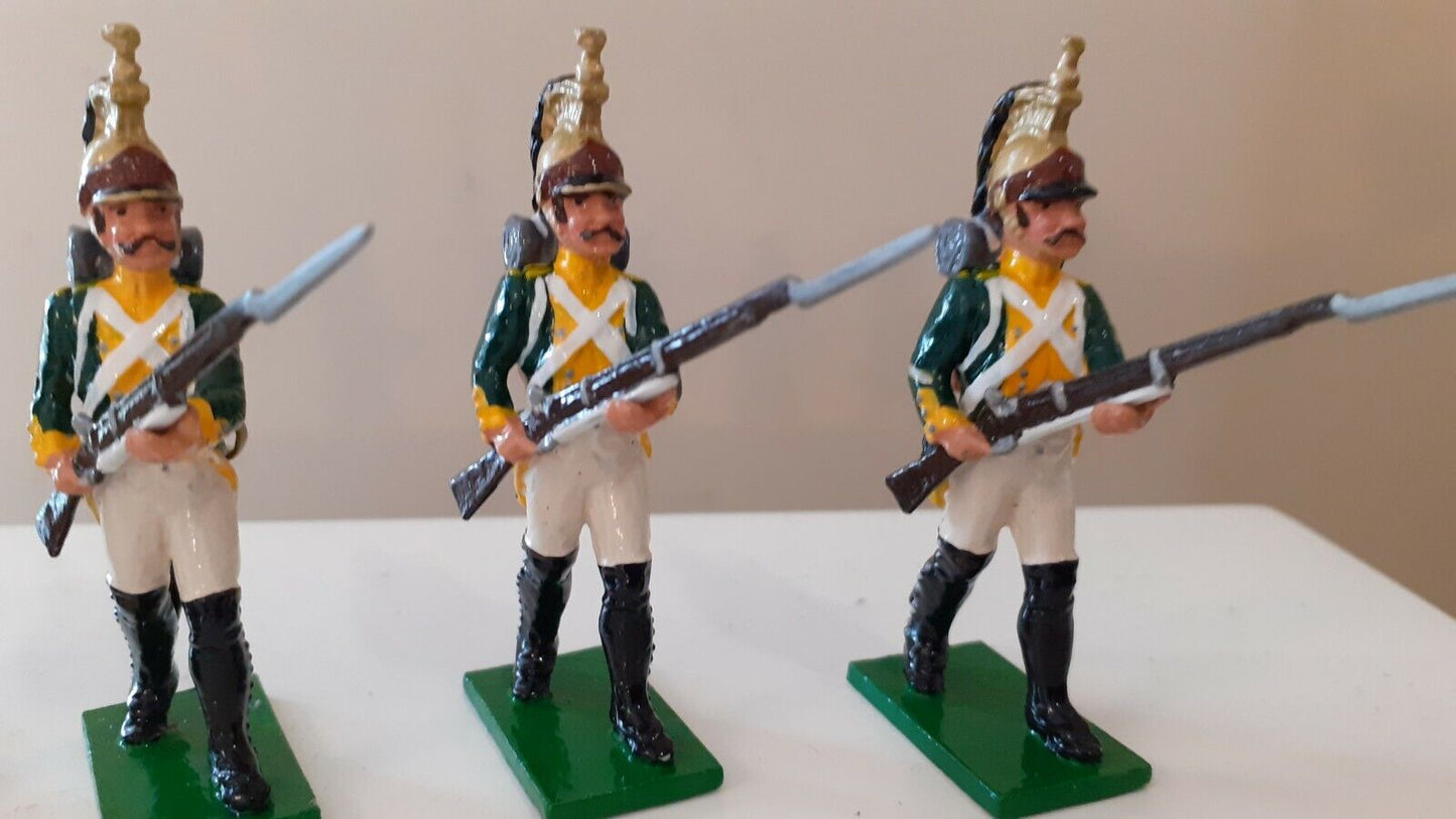 early trophy miniatures 1991 Napoleonic Waterloo french dragoon guards 1:32