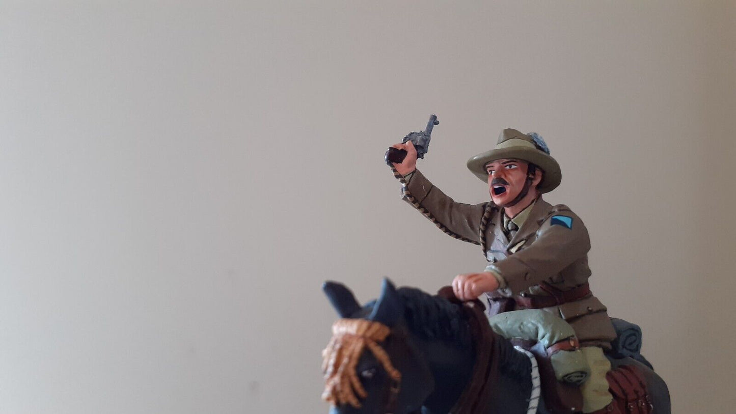 King and country ww1 australian light horse mounted officer 1:30 al1 al01