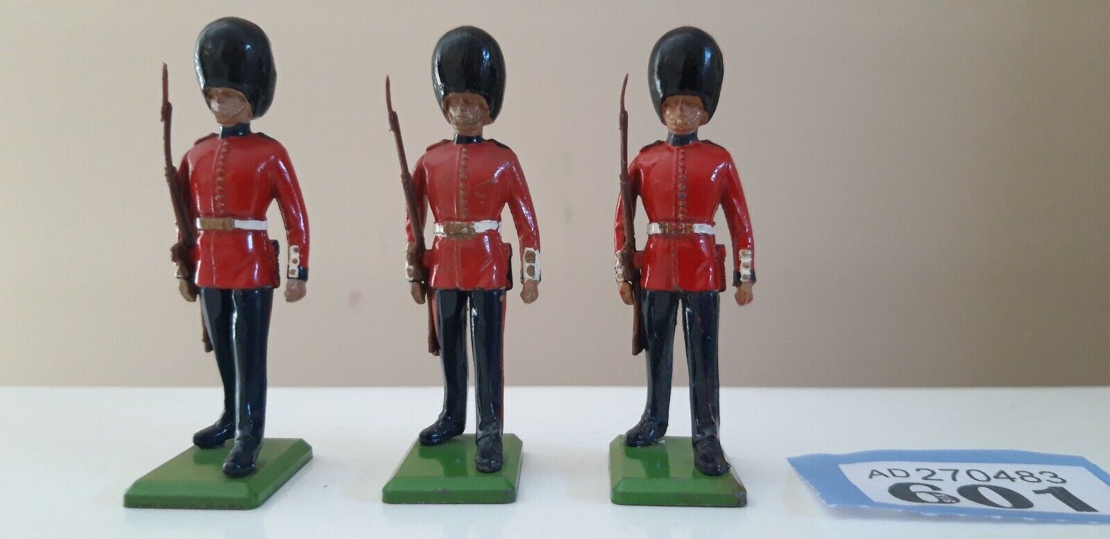 Britains 54mm Fanfare Scots Guards - Set De Soldats Plastique, Occasion Bon état