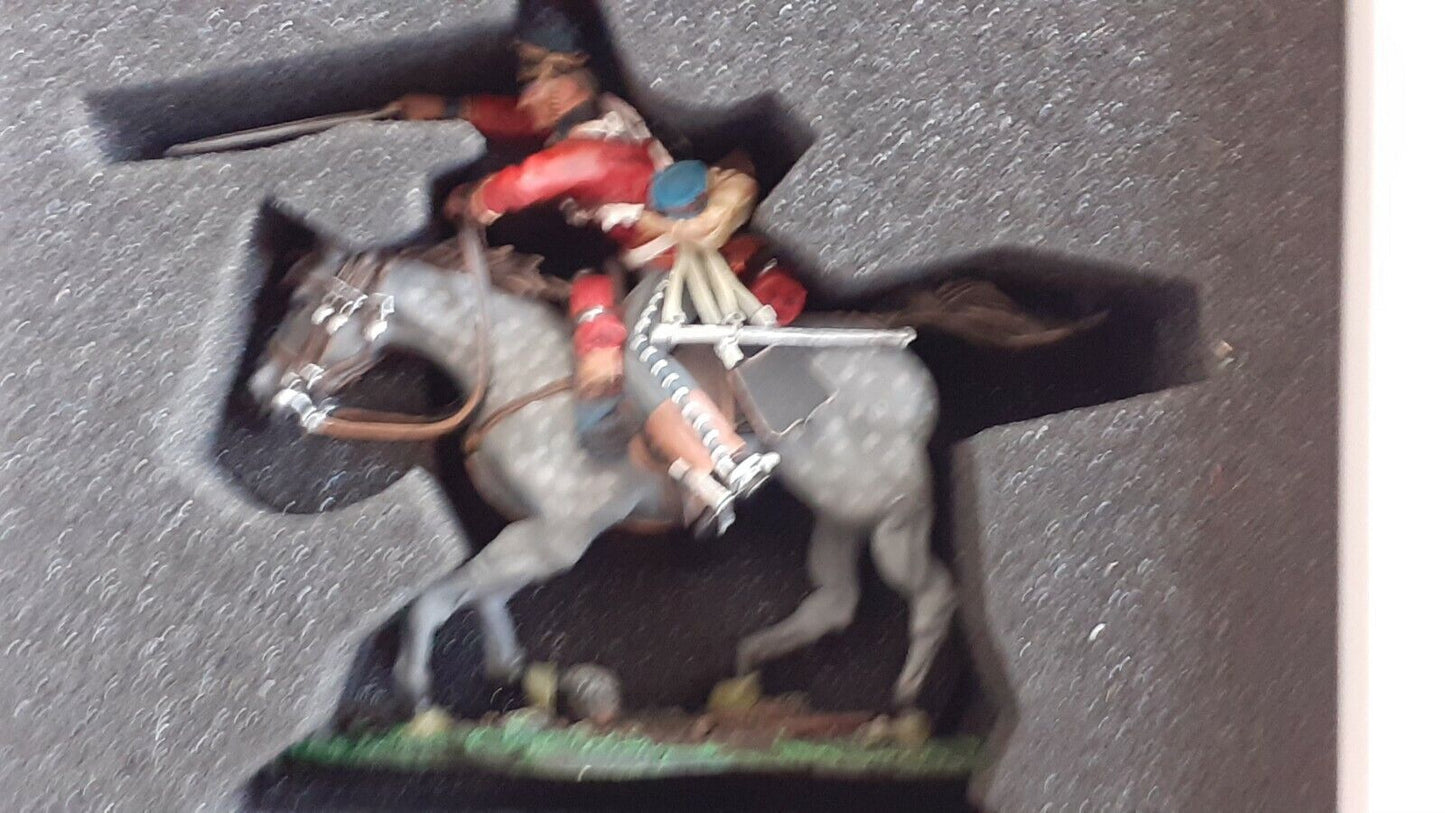 The collectors showcase waterloo napoleonic British cs00476 Scots greys 1:30 metal