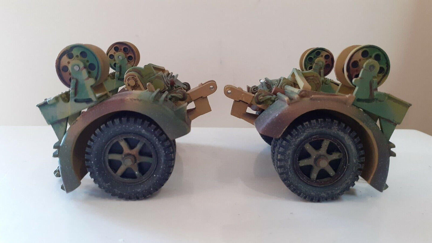 The collectors showcase ww2 German 88mm flak 37 carriages boxed cs00518 1:30