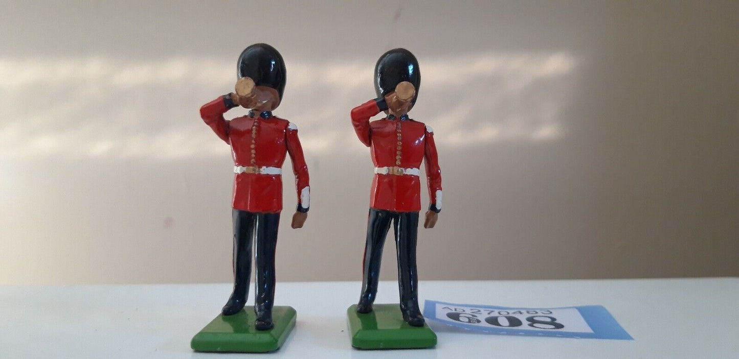 Britains ceremonial scots guards band Buckingham palace 1:32 metal b6