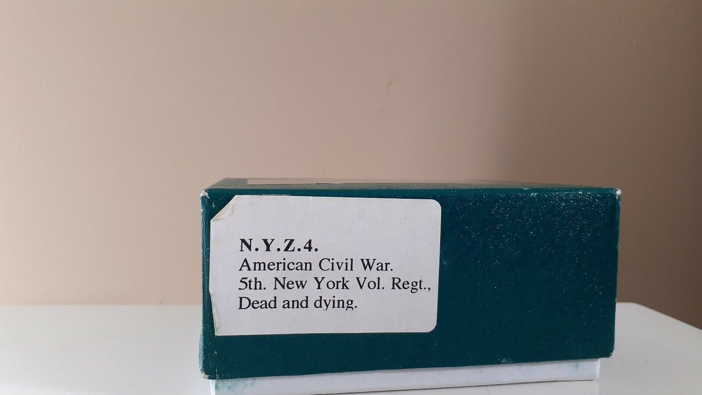 Frontline acw union zouaves infantry 1:32 metal nyz.4 5th ny casualties