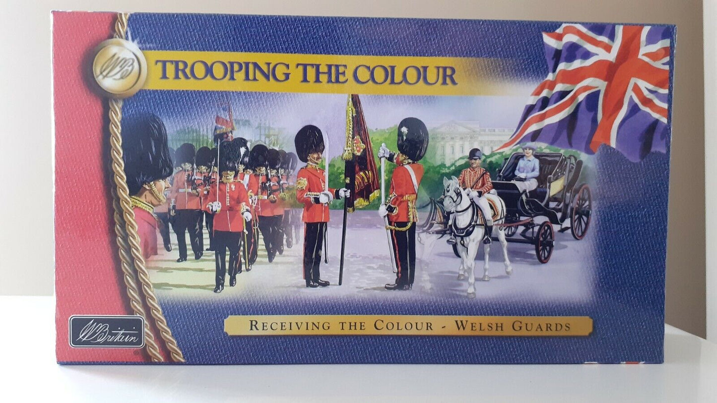 Britains ceremonial welsh guards 1:32 metal figure buckingham palace 40110