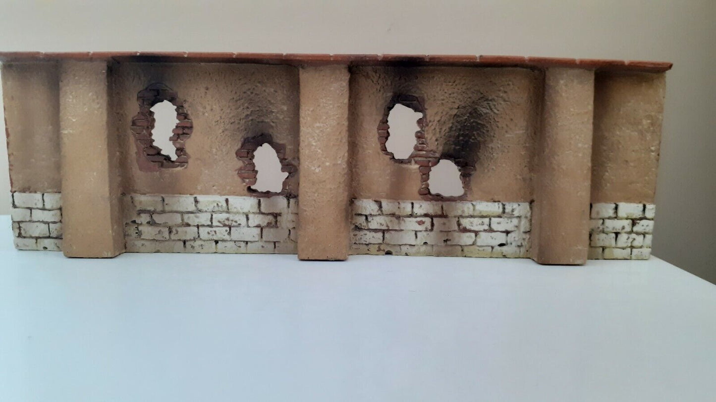 Jg miniatures hougoumont 3 walls Waterloo ww1 ww2 scene diarama 1:30 1:32 scbx