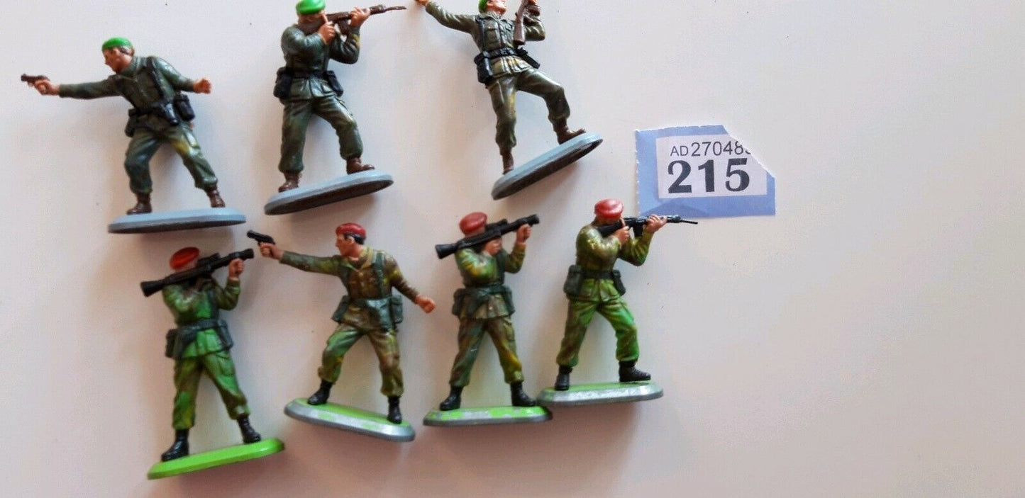 Britains deetail ww2 british infantry paras marines 1970s 1:32 b2