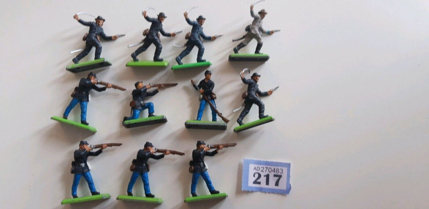Britains deetail acw union confederate 1970s 1:32 b2
