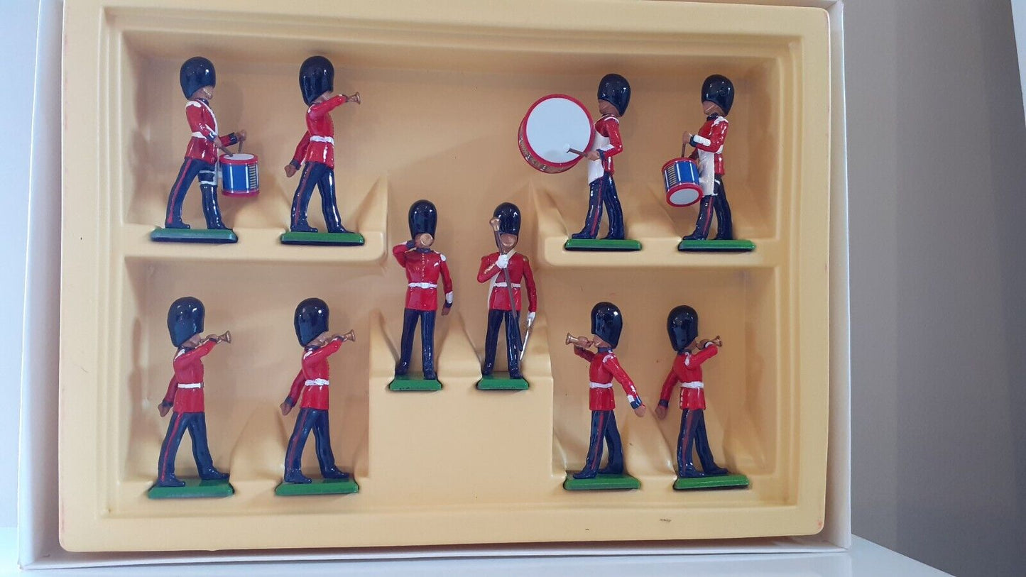 Britains 7206 scots guards band 1980s red box 1:32 metal