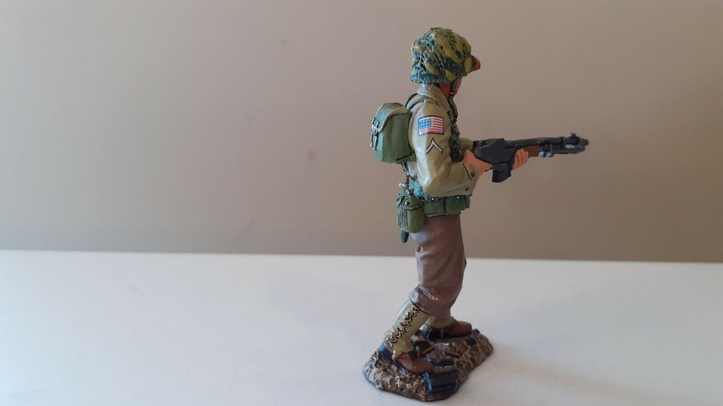 King and country Ww2 us army airborne d-day dd92 b.a.r 2007 no box 1:30