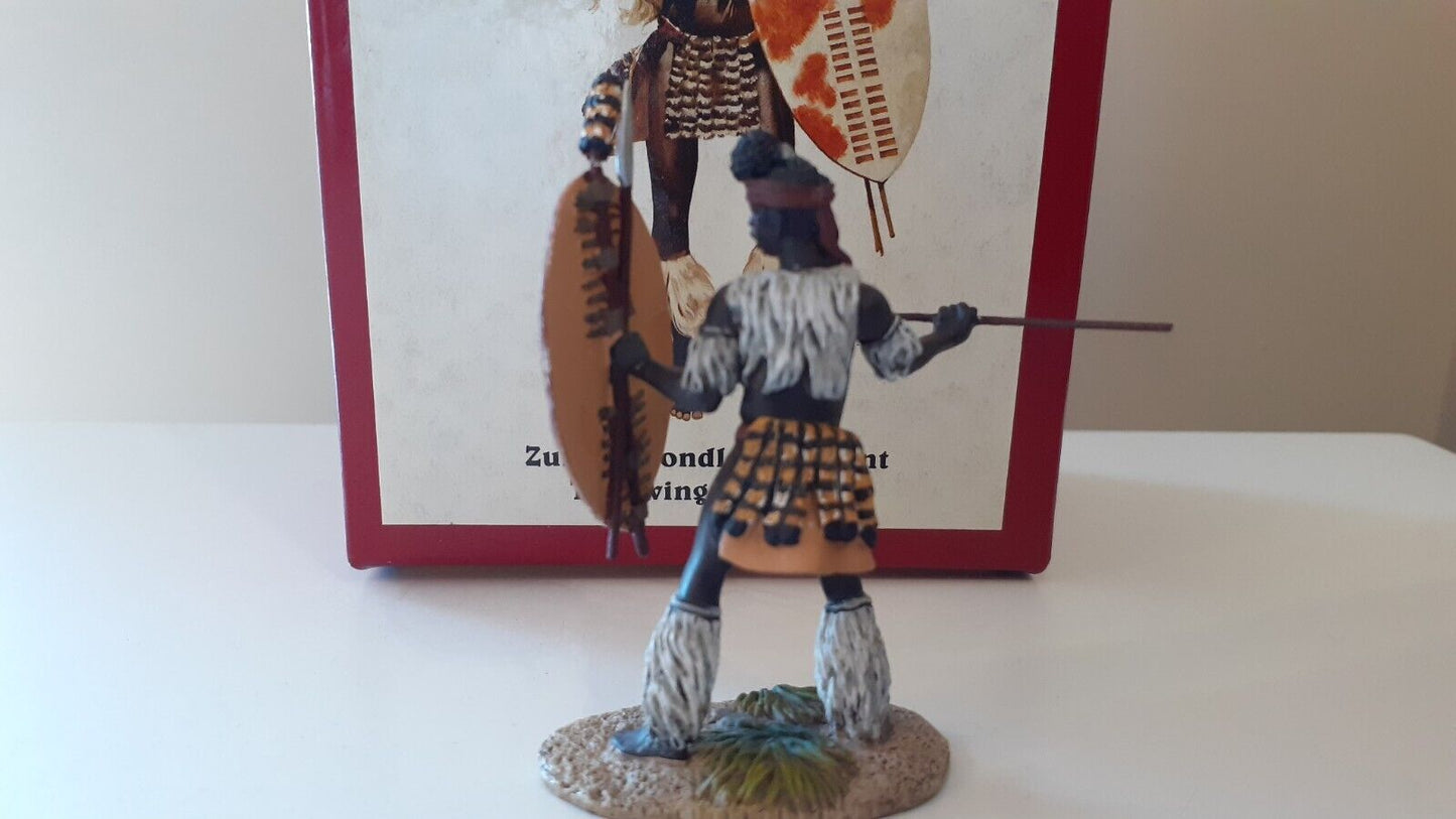 Britains 20002 Zulu wars mbonambi 2008 1:32 metal boxed b7 feather missing