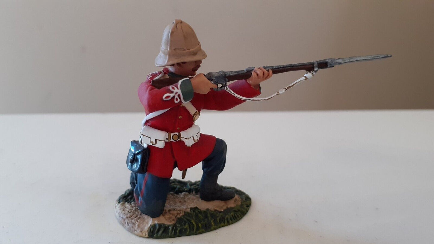 Britains 20018 Zulu wars british 24th foot 1:32 metal boxed b7