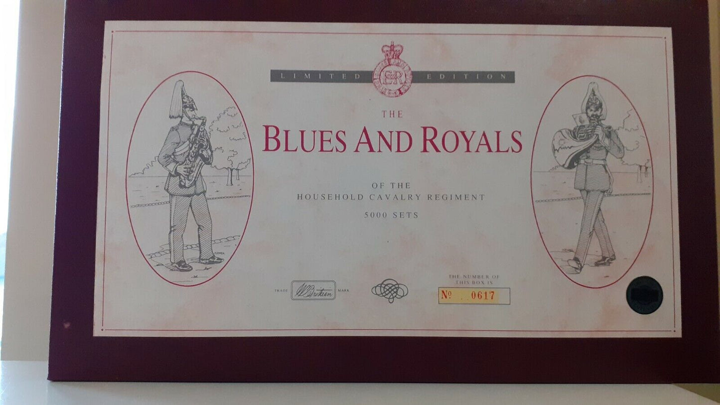Britains 5293 limited edition blues and royals band made in 1993 s735