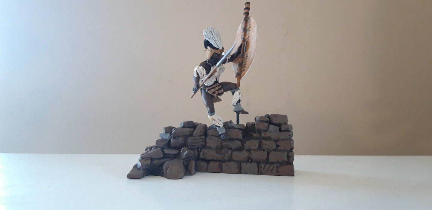 Britains 20115 Zulu wars 24th foot 1:32 metal fight for kraal limited boxed s3b
