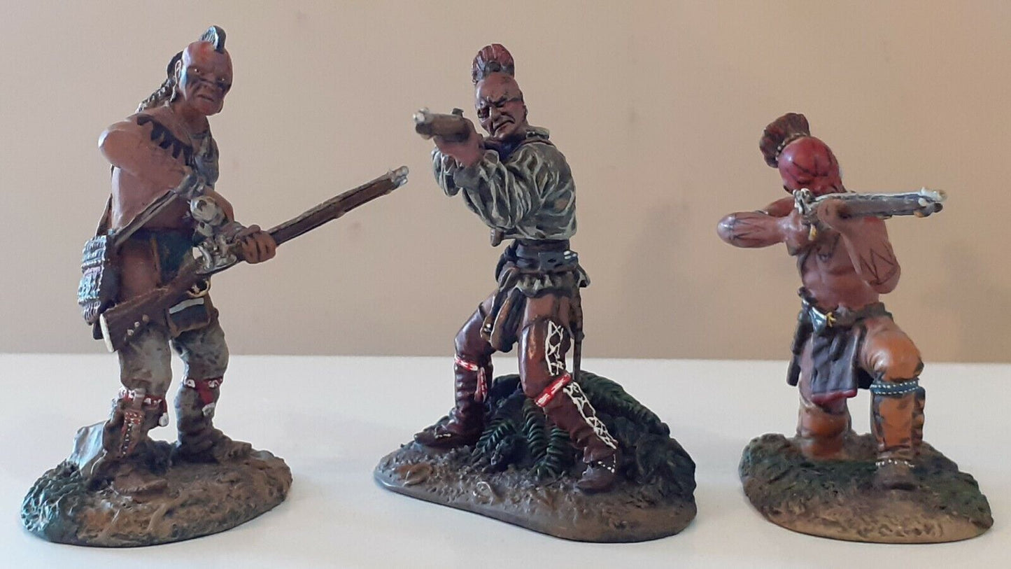 Conte french Indian wars rog007 Rogers rangers woodland indian metal boxed alamo