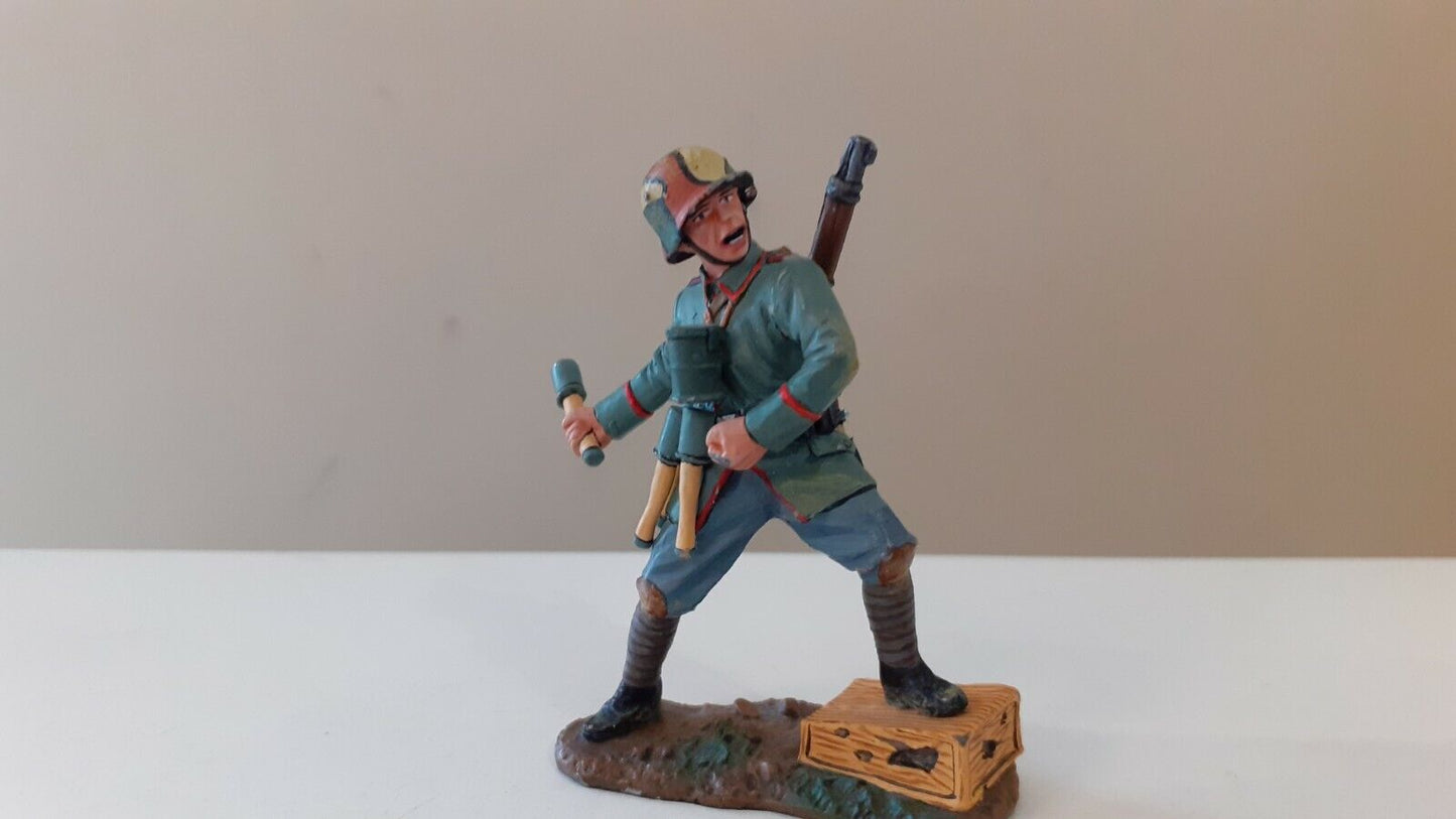 King and country Ww1 German infantry grenadier storm trooper 1917 1:30 fw211