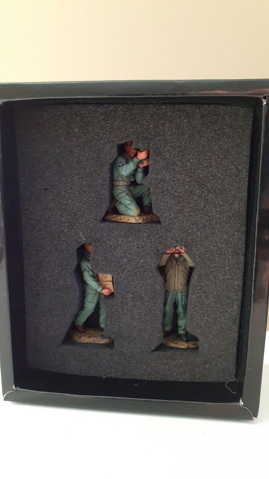 King and country ww2 usaaf fighter us air force mechanics boxed 1:30 af06