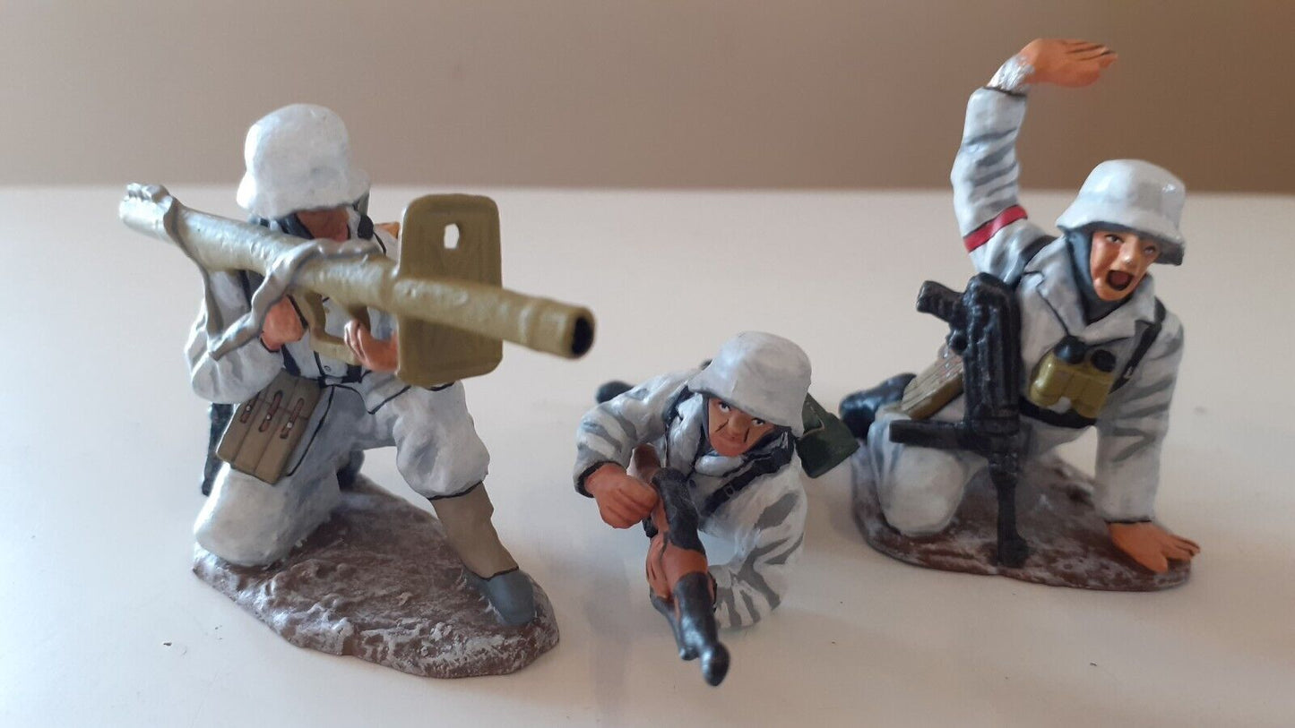 King and country ww2 german ambush team boxed 1:30 ws011 ws11 rare winter wdb