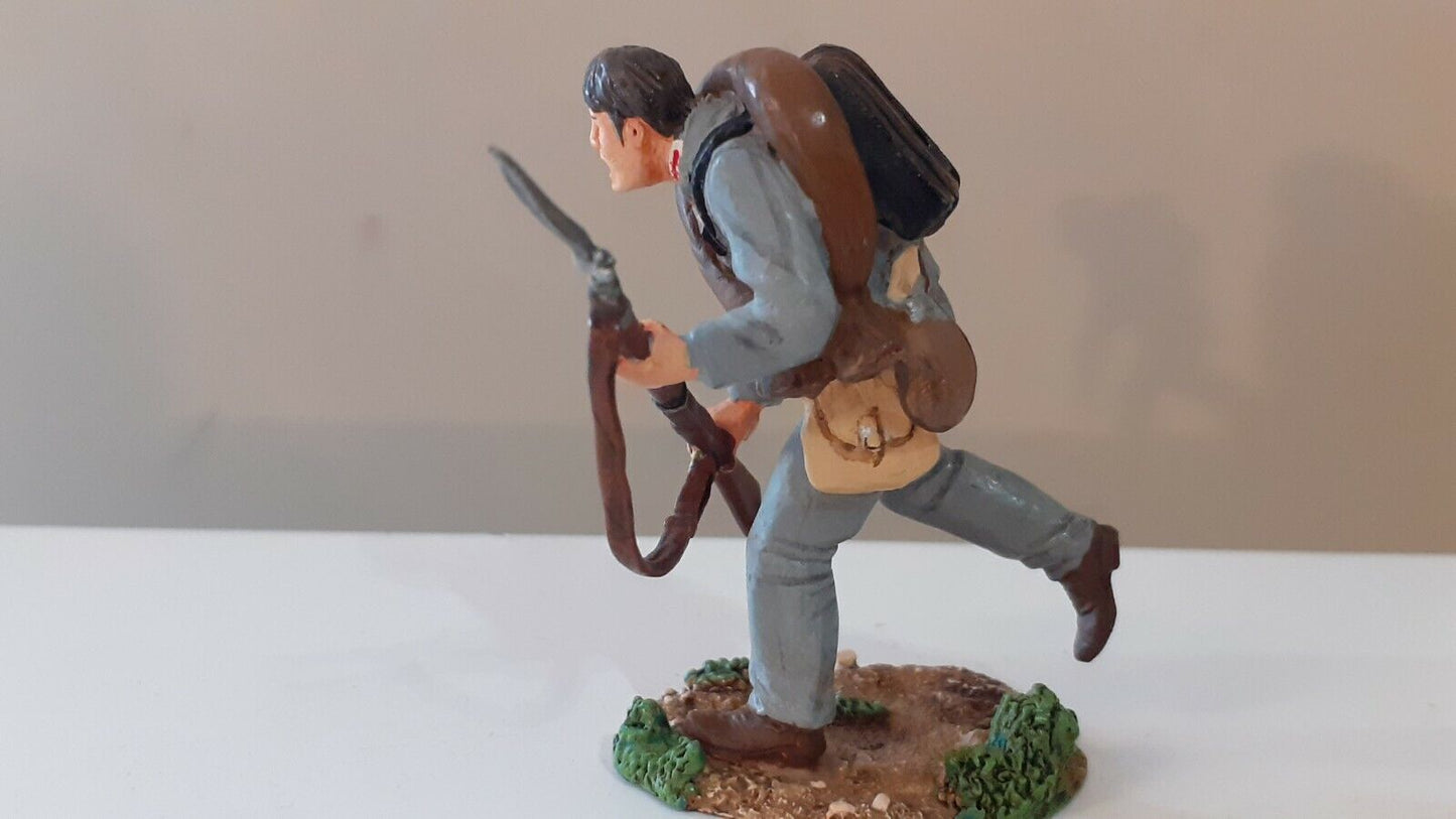 Conte Britains acw confederate artillery gunner alamo 17239 1:32 metal no box w5